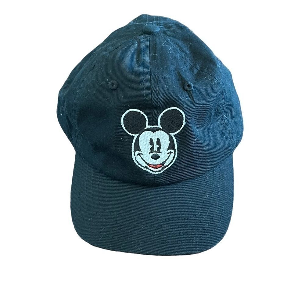 Disney Mickey Mouse Black Baseball Hat